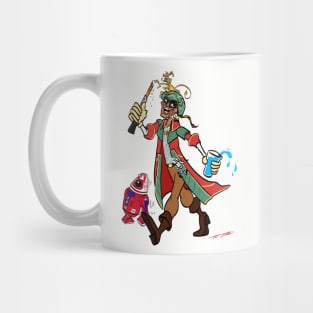 Hondo Ohnaka visits Galaxy's Edge (TechnoRetro Dads Version) Mug